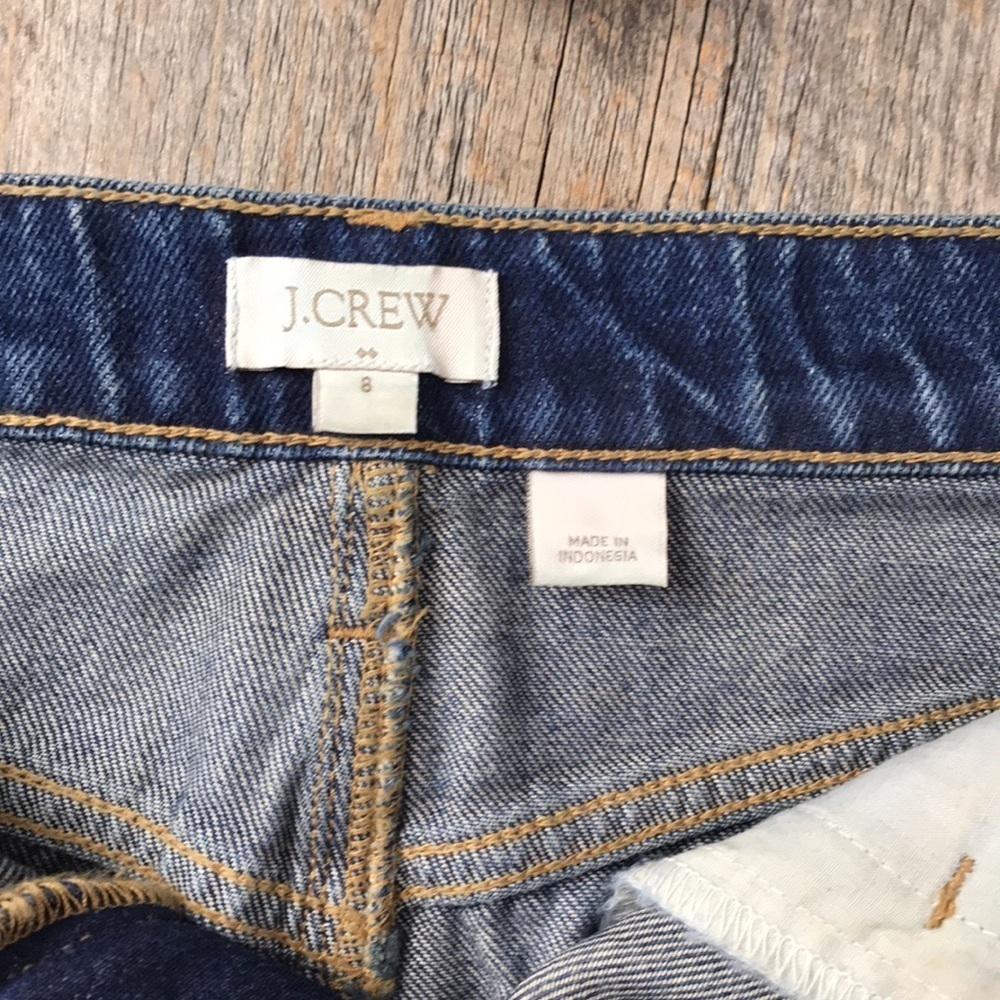 J. Crew Jean Skirt Size 8 - Picture 2 of 8